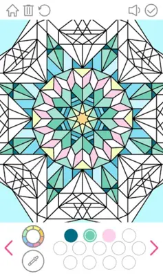 Mandala Color Game Antistress android App screenshot 5